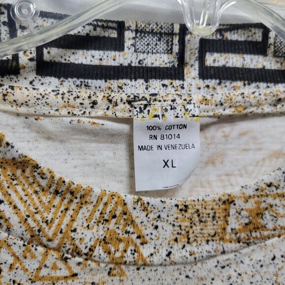 Vintage Native American Shirt Adult XL All Over Print Horse Indian Single Stitch - Picture 12 of 16